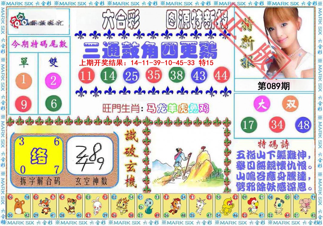 2025089期特新报