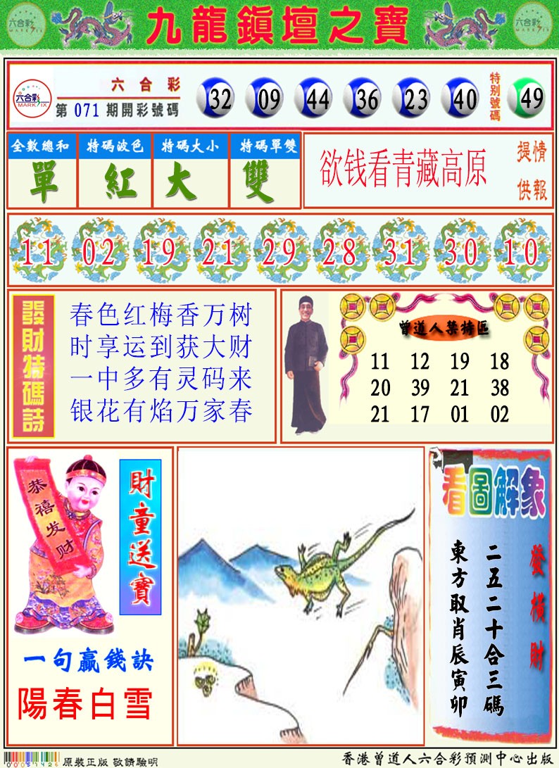 2025072期挂牌解特码A