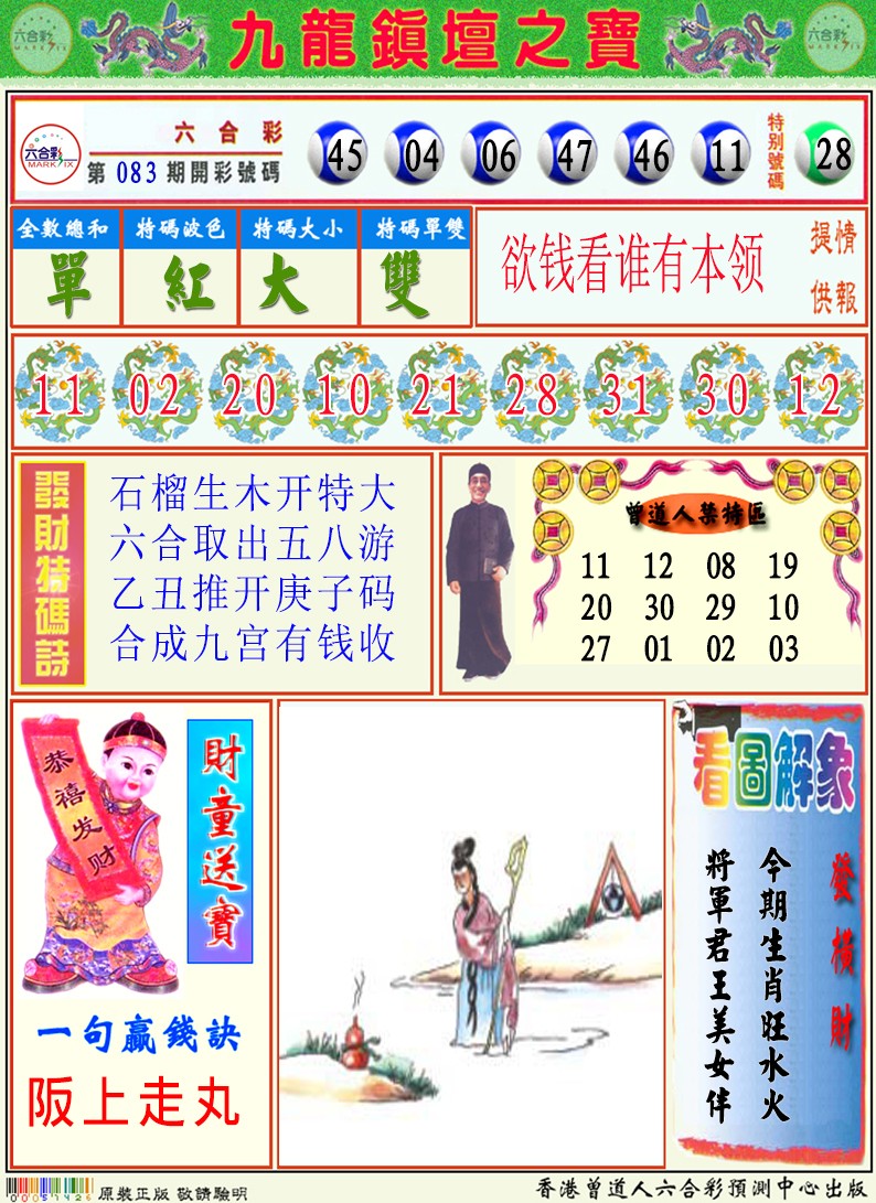2025084期挂牌解特码A