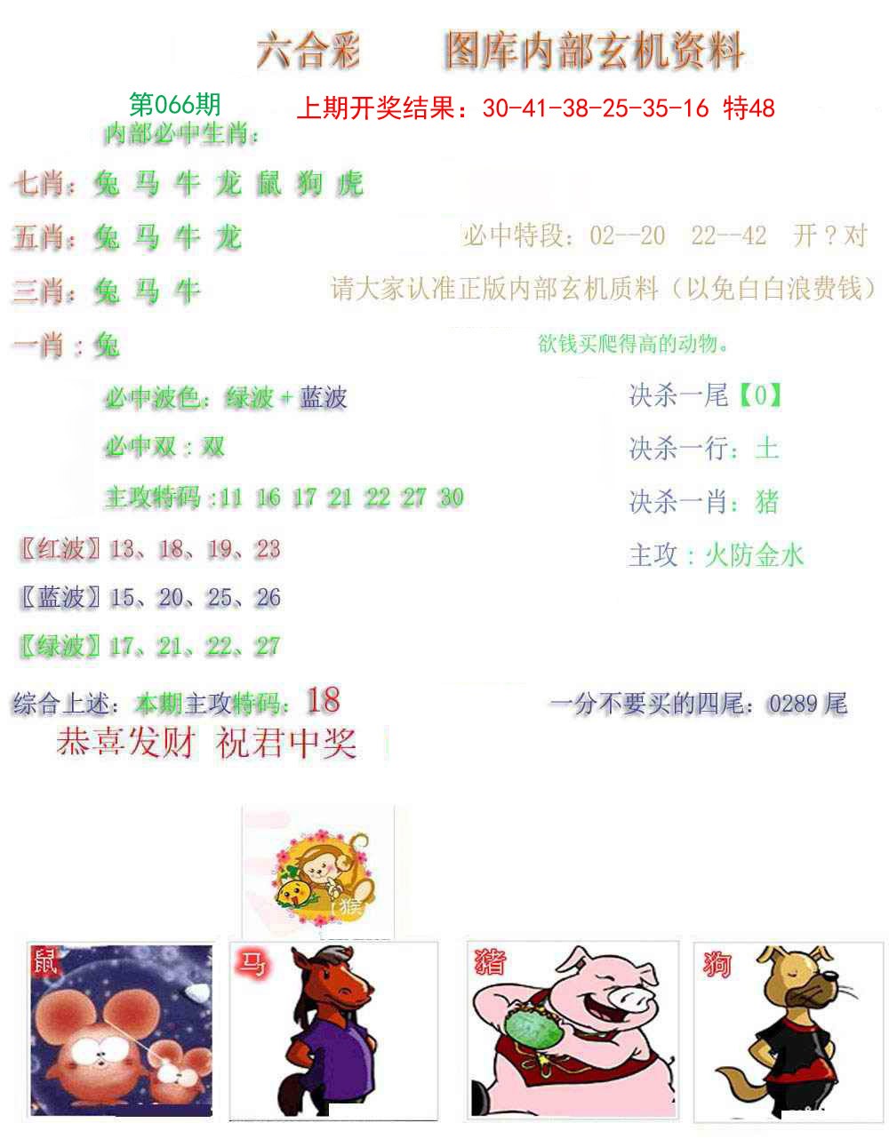 2025066期内部玄机资料