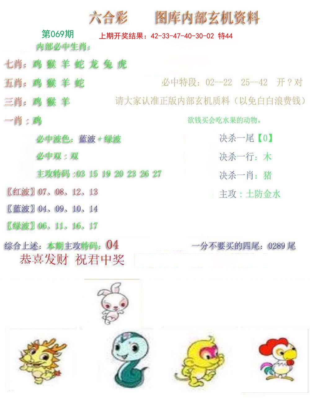 2025069期内部玄机资料
