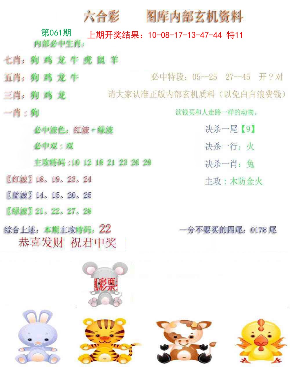 2025061期内部玄机资料