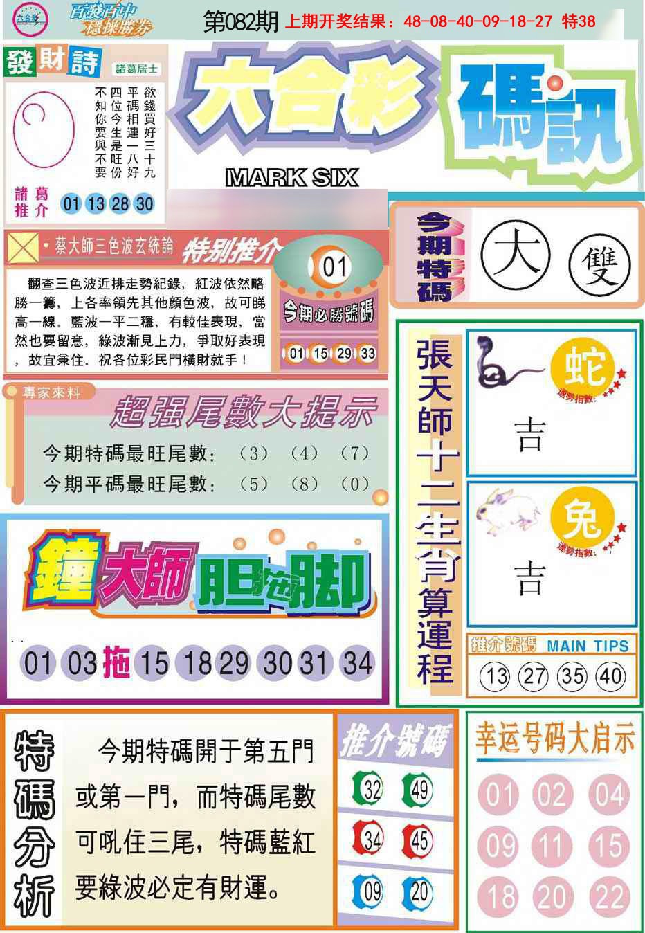 2025082期六合码讯