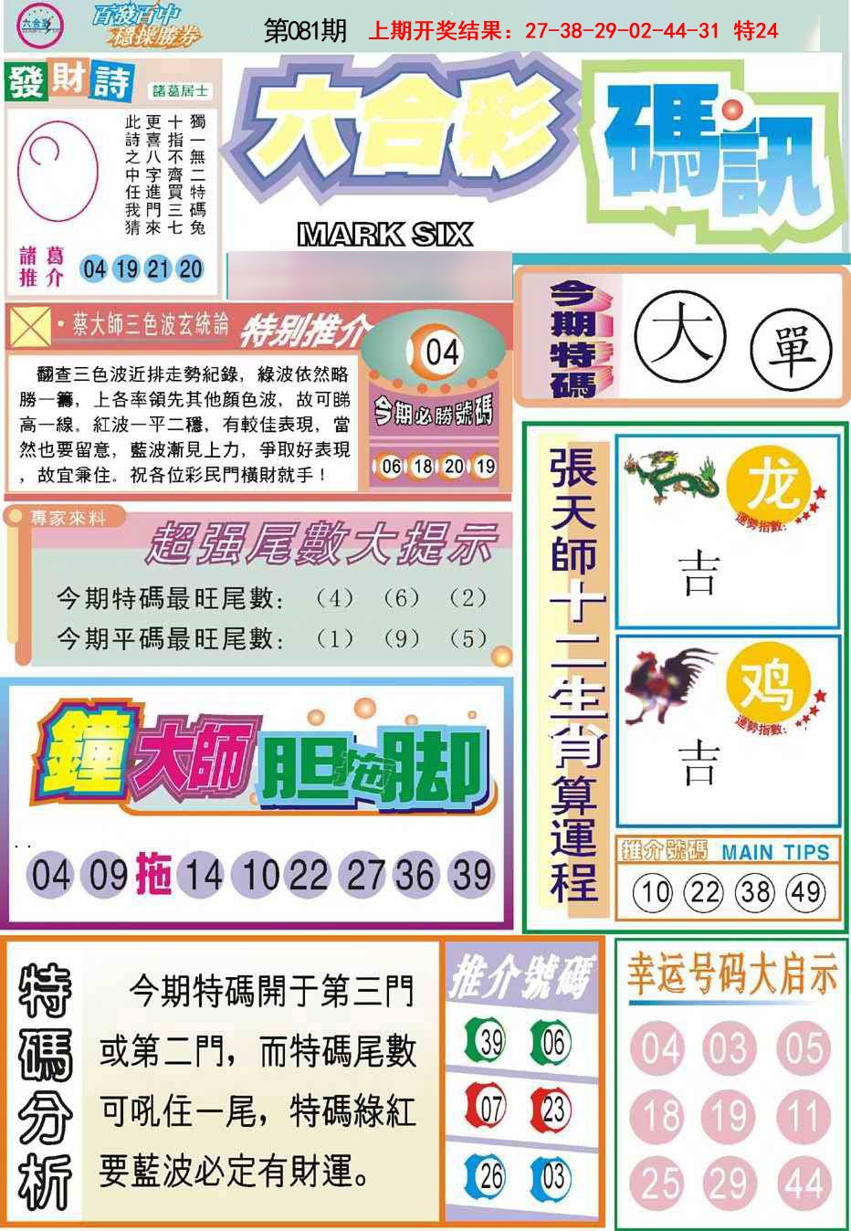 2025081期六合码讯