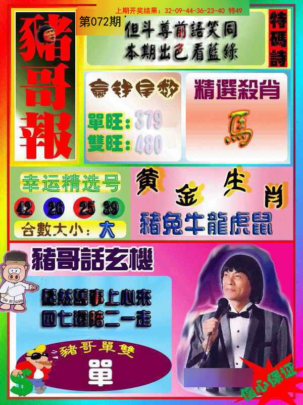 2025072期猪哥报