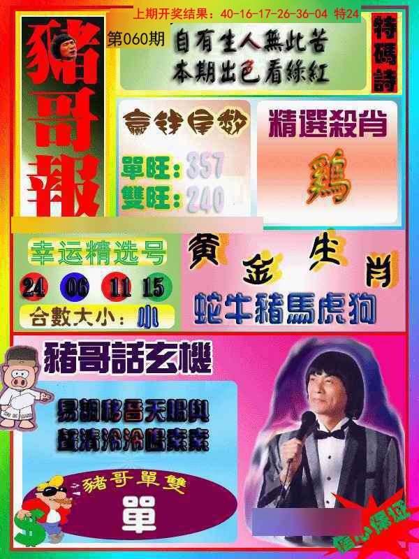 2025060期猪哥报