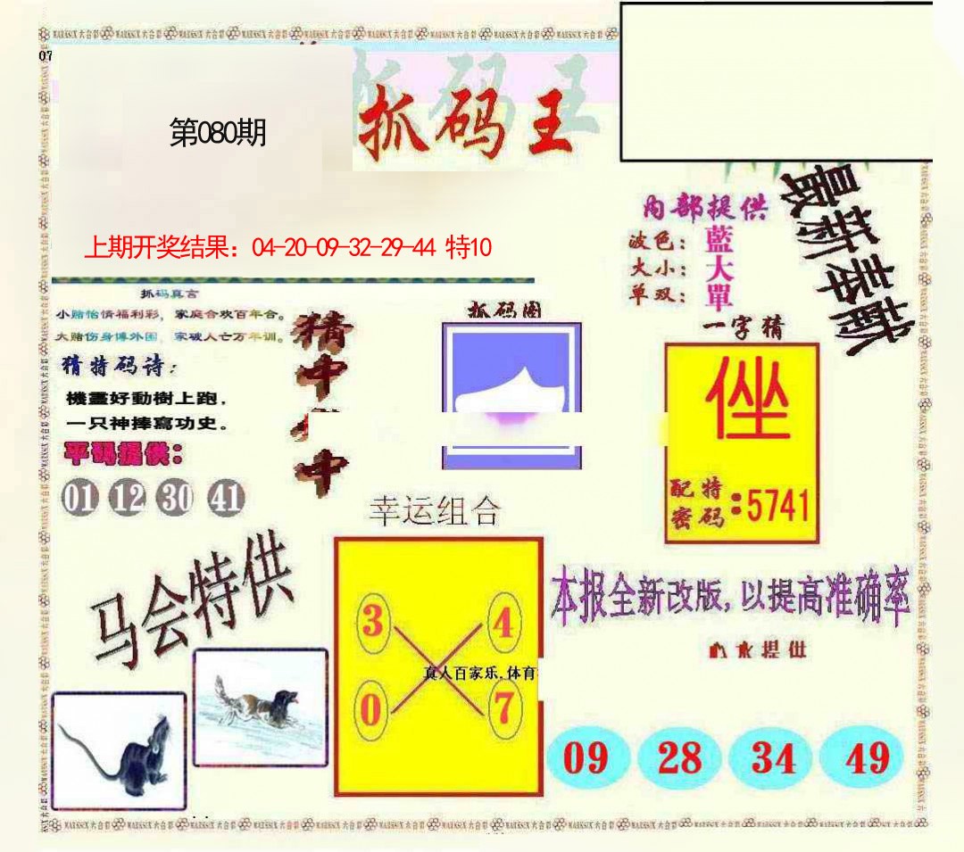 2025080期新抓码王
