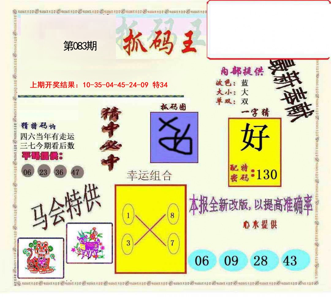 2025083期新抓码王
