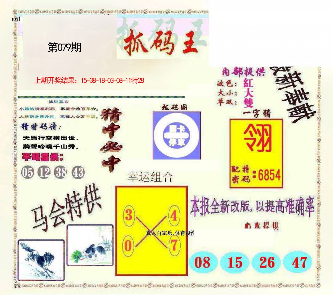 2025079期新抓码王