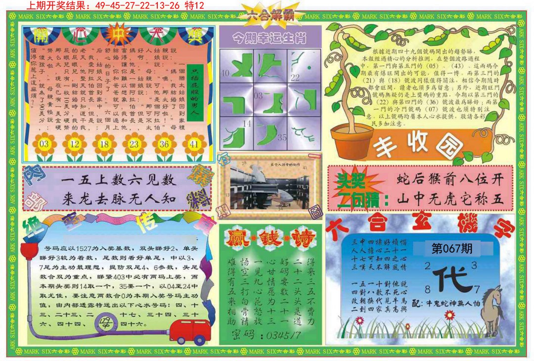 2025067期六合解霸B