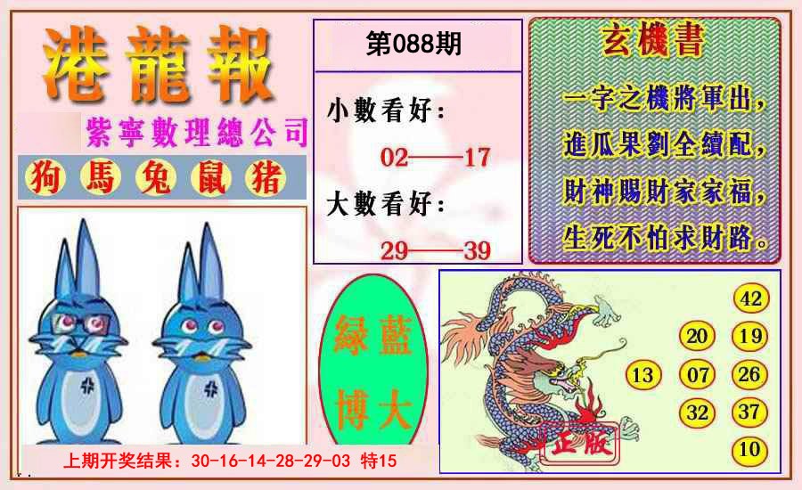2025088期港龙报