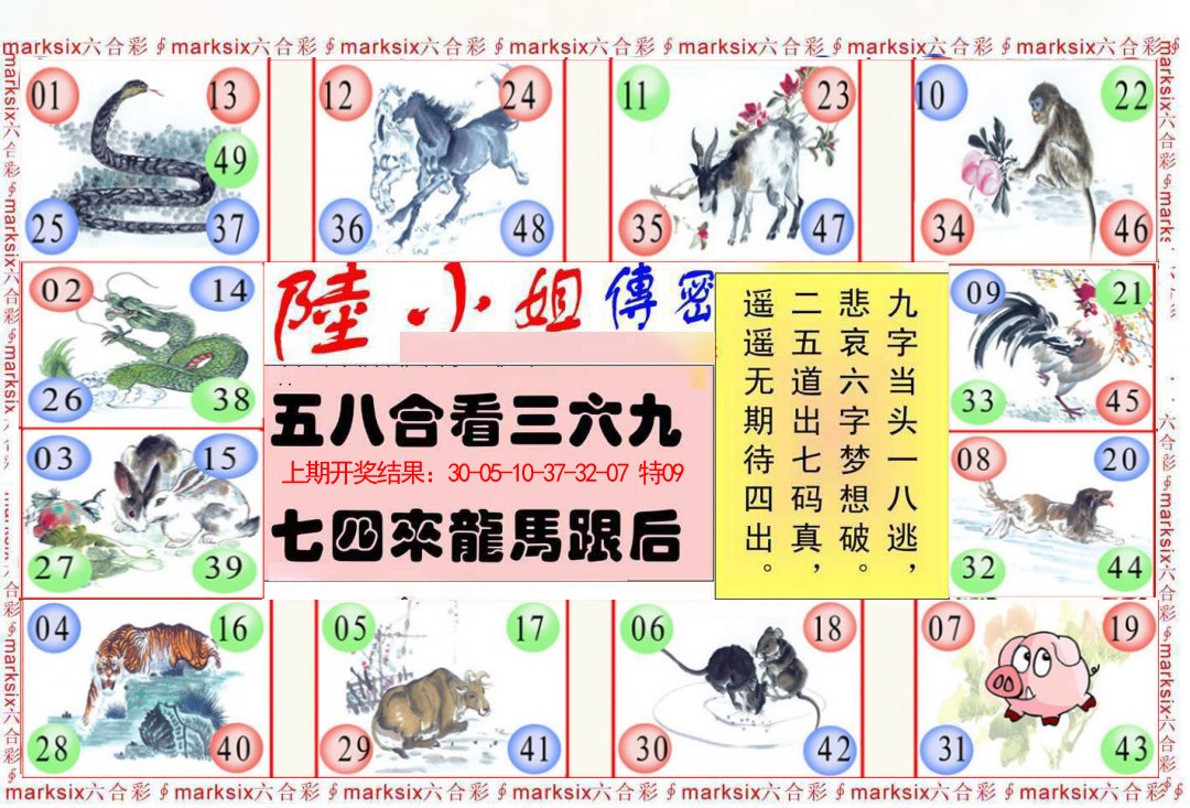 2025076期陆小姐传密B