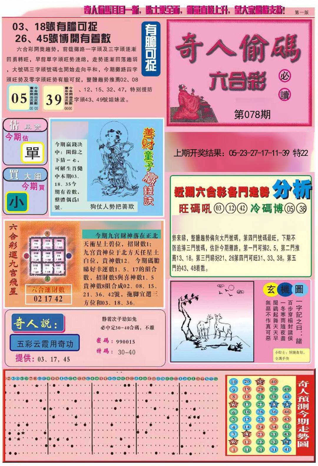 2025078期老奇人偷码A