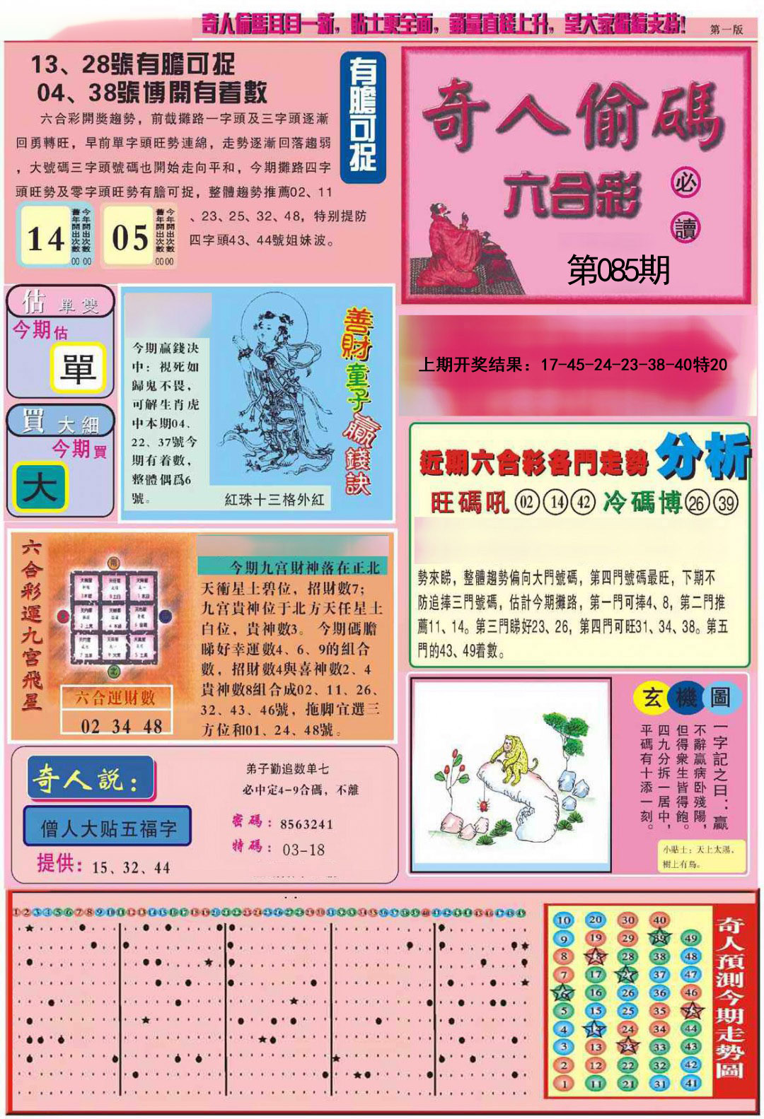 2025085期老奇人偷码A