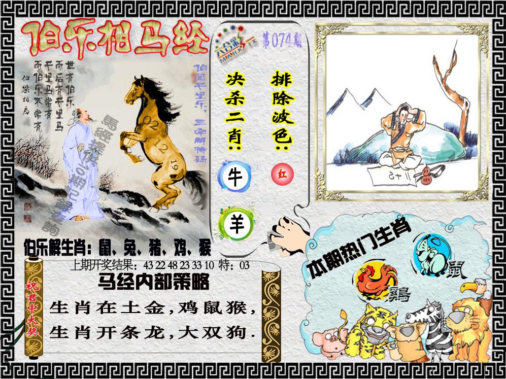 2025074期伯乐相马经