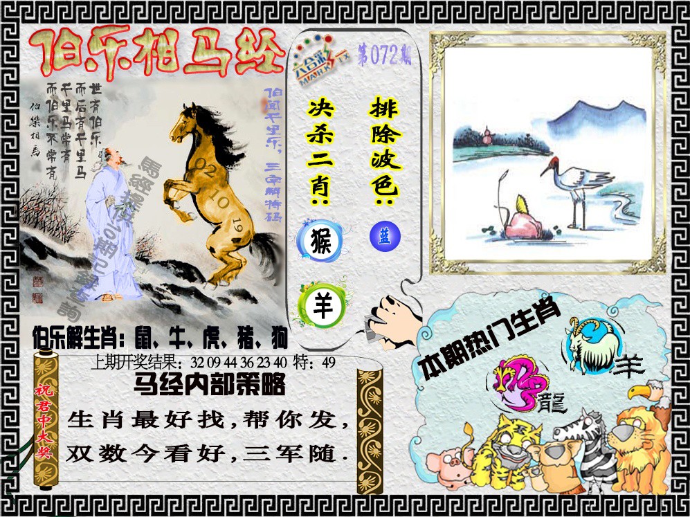 2025072期伯乐相马经