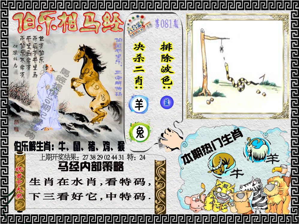 2025081期伯乐相马经