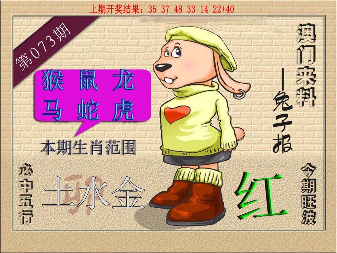 2025073期(来料)兔报