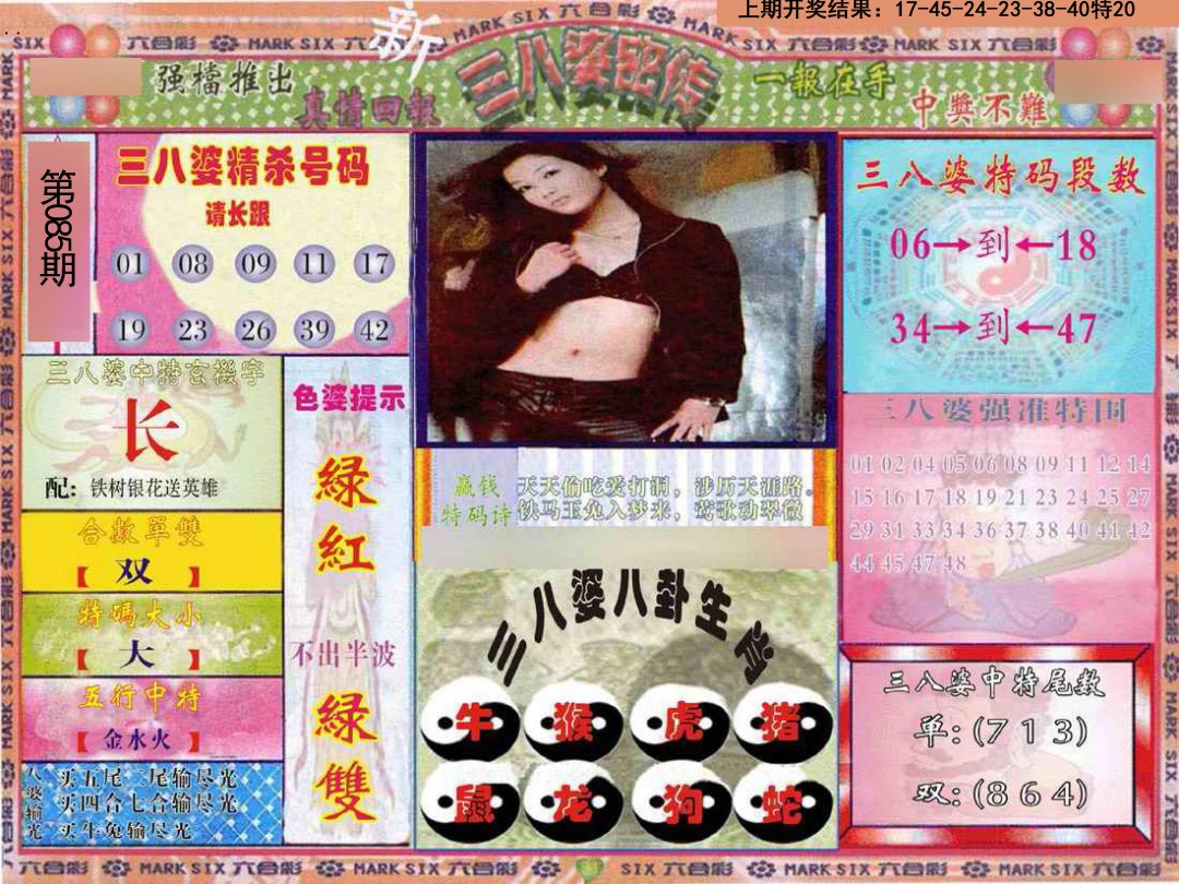 2025085期三八婆密报