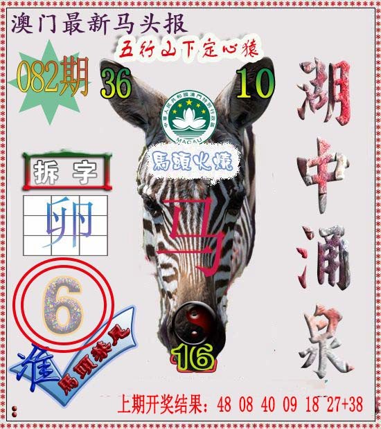 2025082期马头报