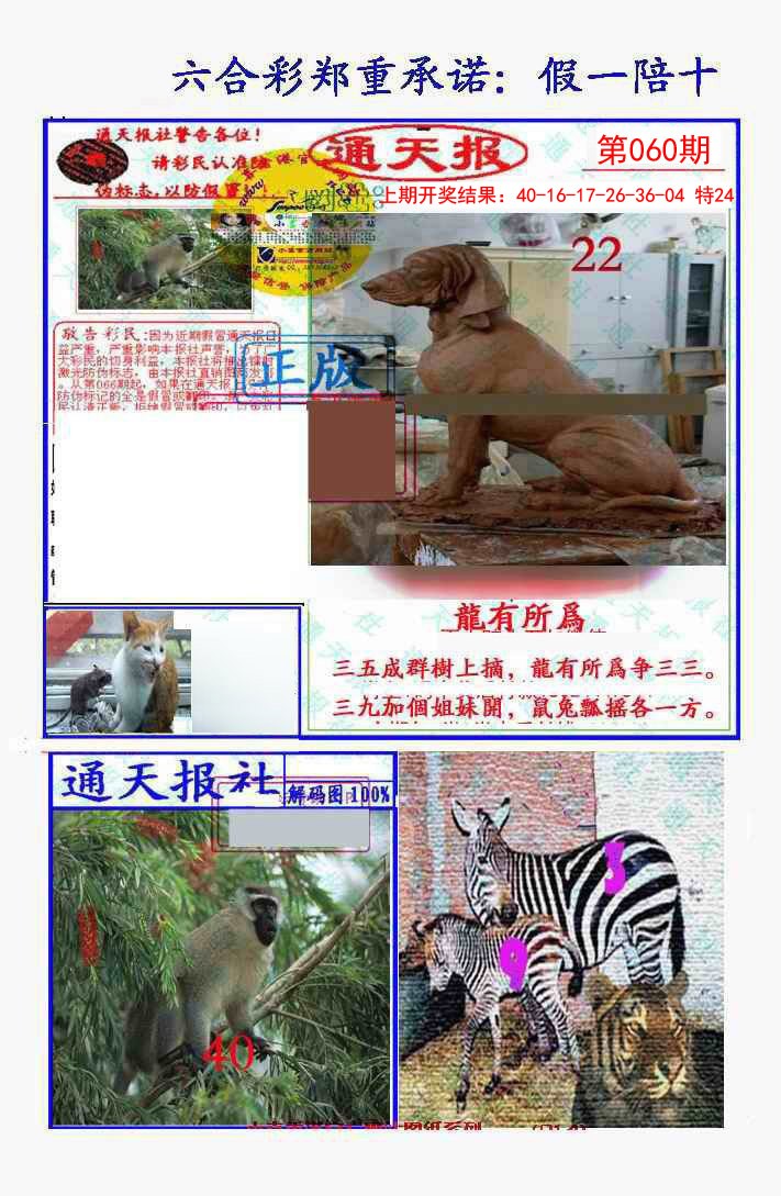 2025060期假一陪十通天报