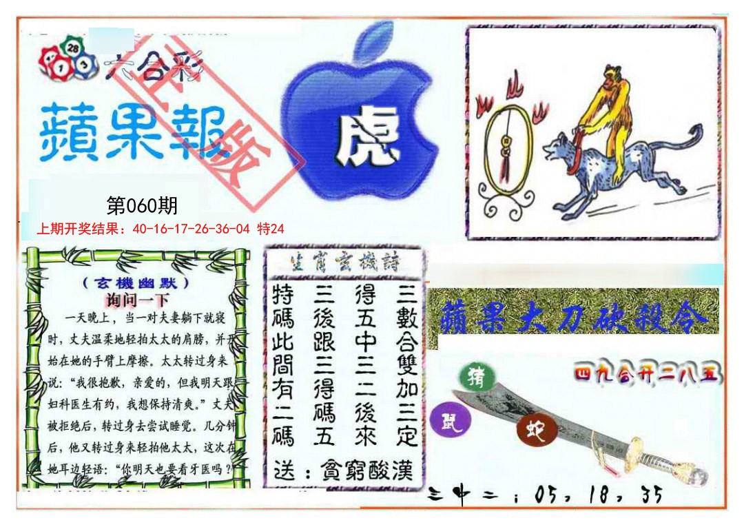 2025060期频果报