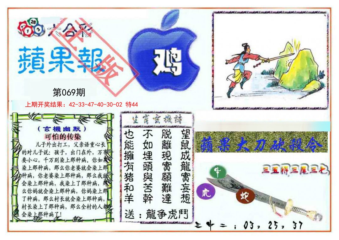2025069期频果报