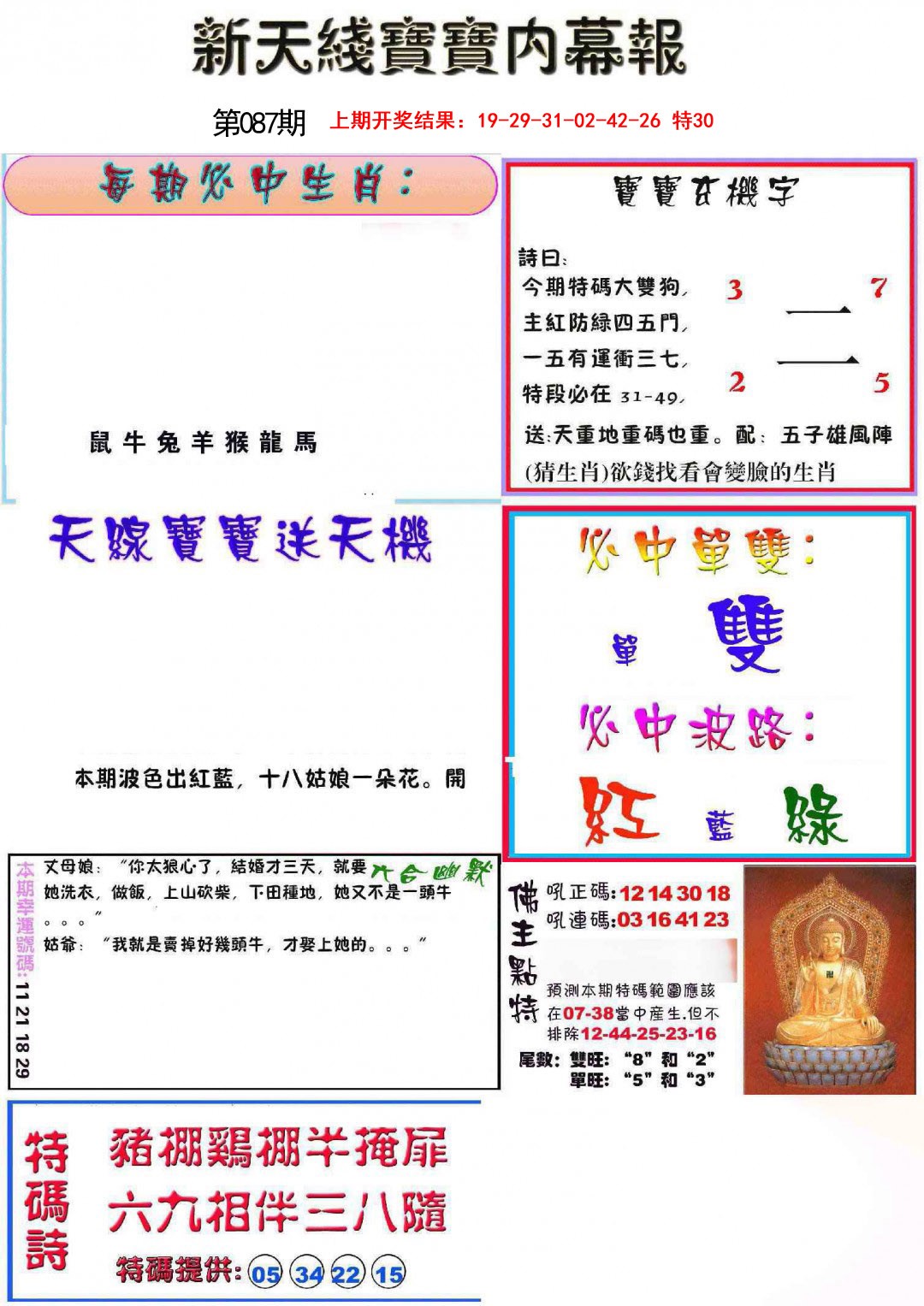 2025087期新天线宝宝(彩)