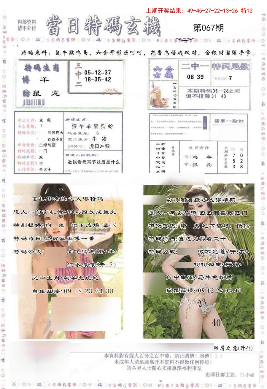 2025067期当日特码玄机-2