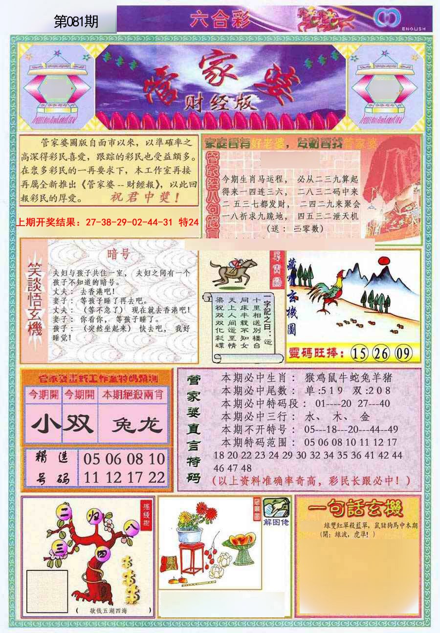 2025081期管家婆财经版