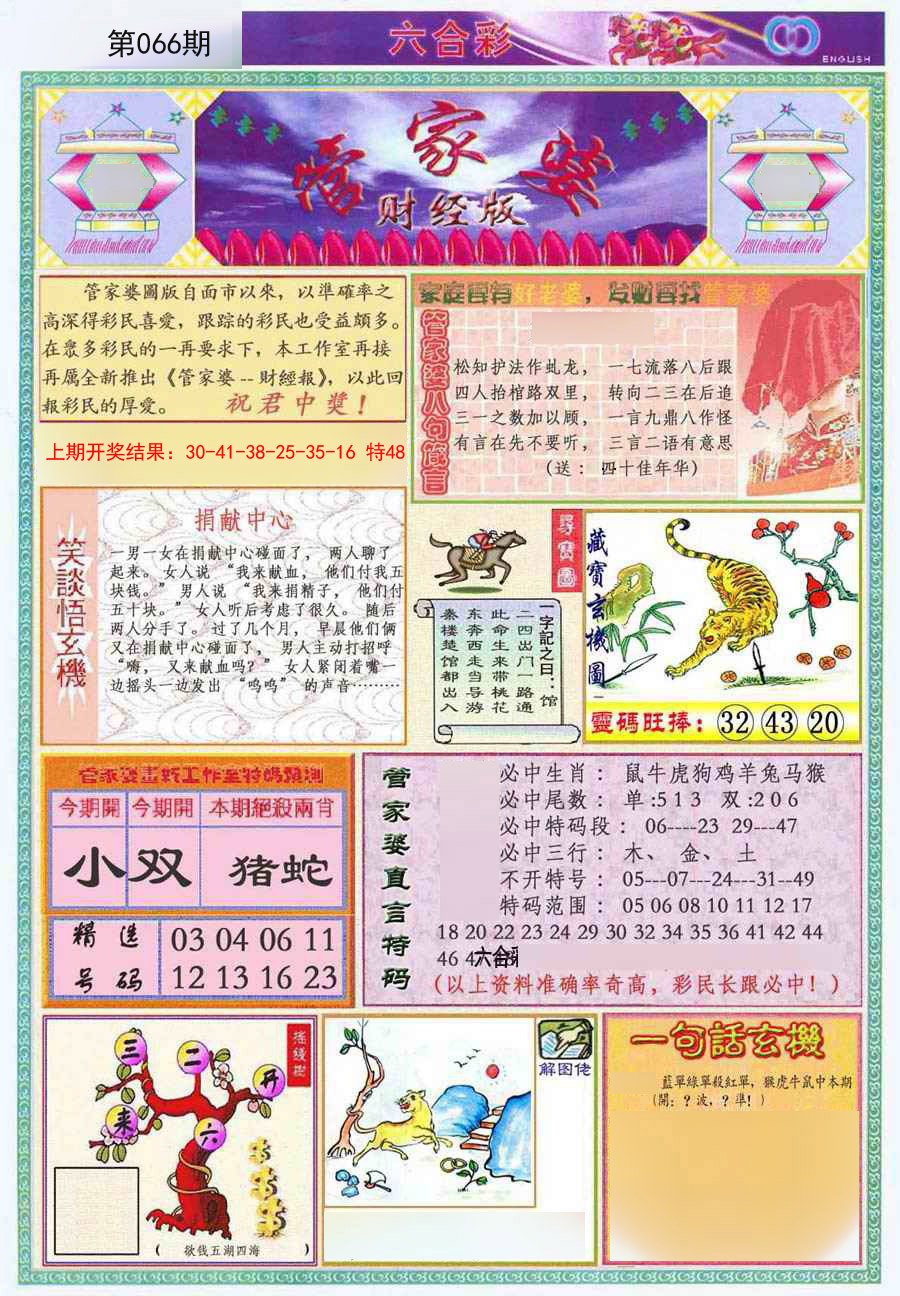 2025066期管家婆财经版