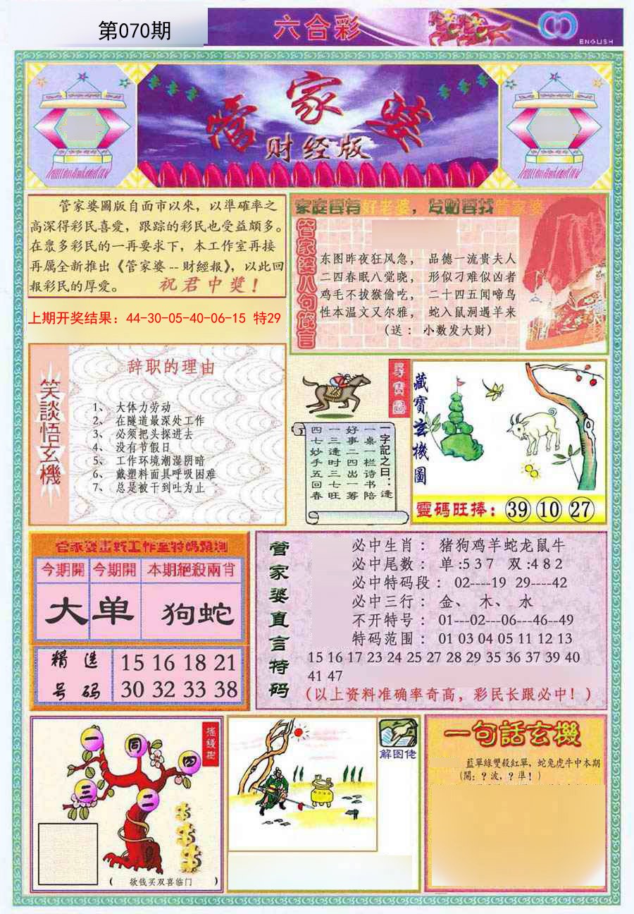 2025070期管家婆财经版