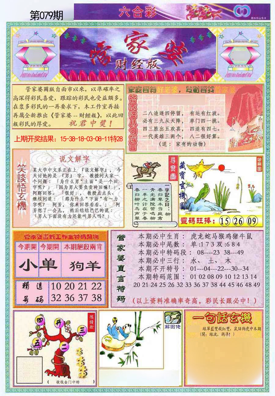 2025079期管家婆财经版
