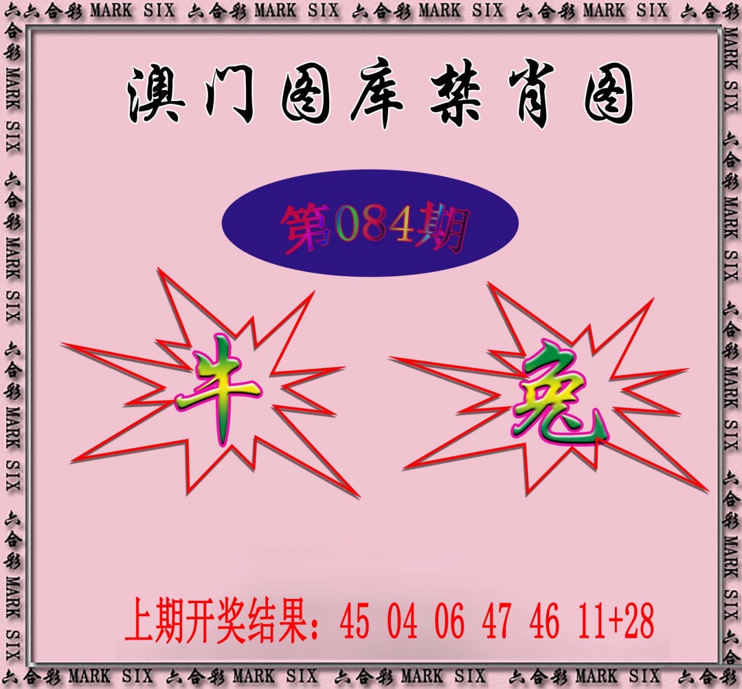 2025084期统一禁肖图