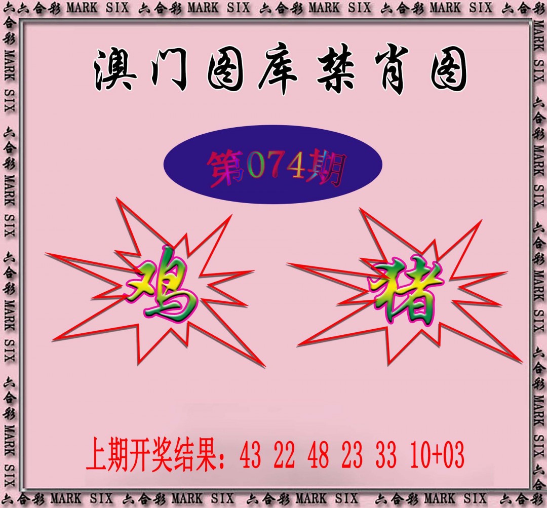 2025074期统一禁肖图