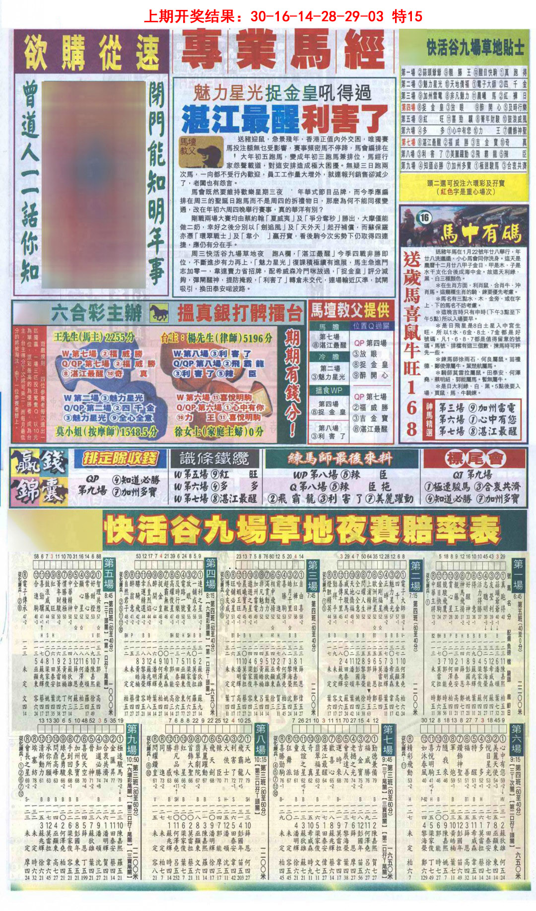 2025088期新报跑狗B