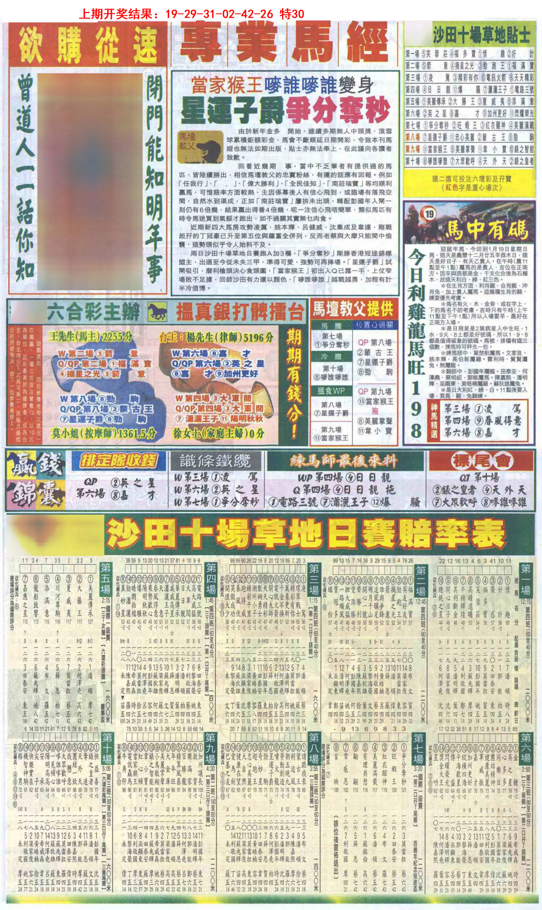 2025087期新报跑狗B