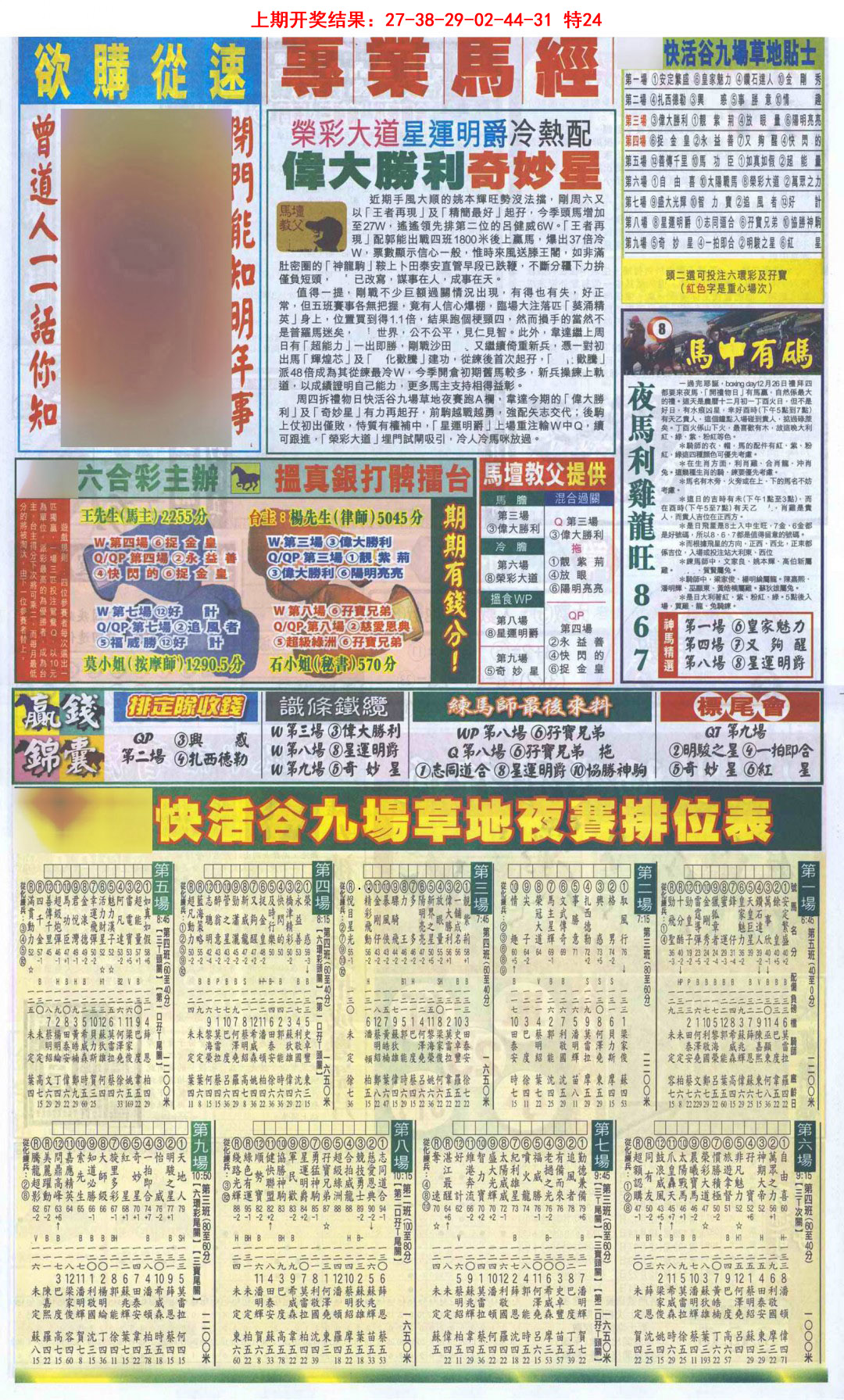 2025081期新报跑狗B