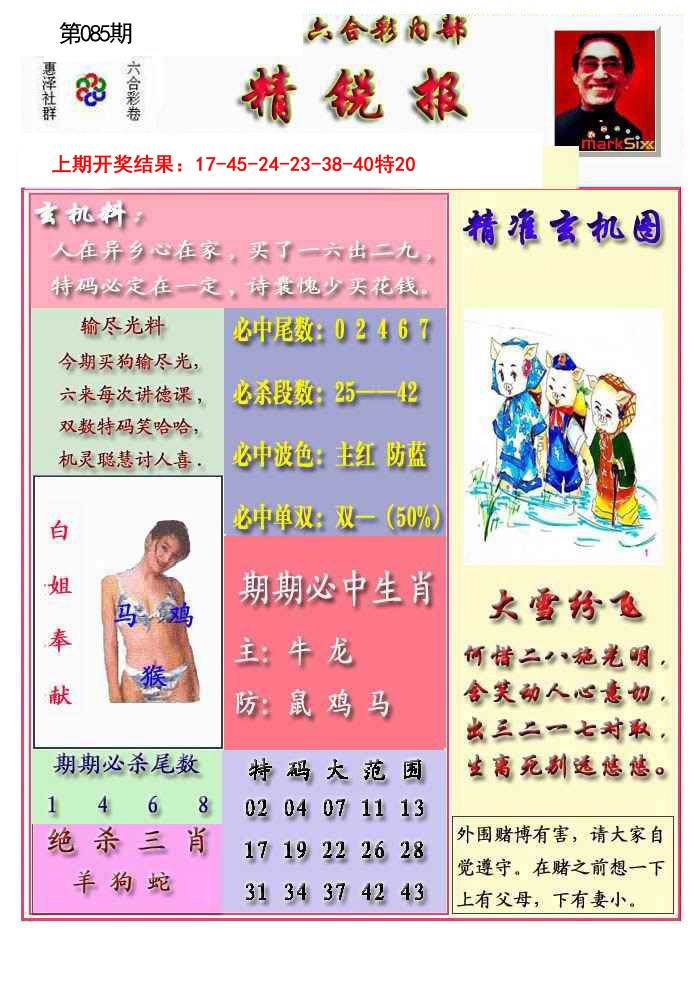 2025085期精锐报
