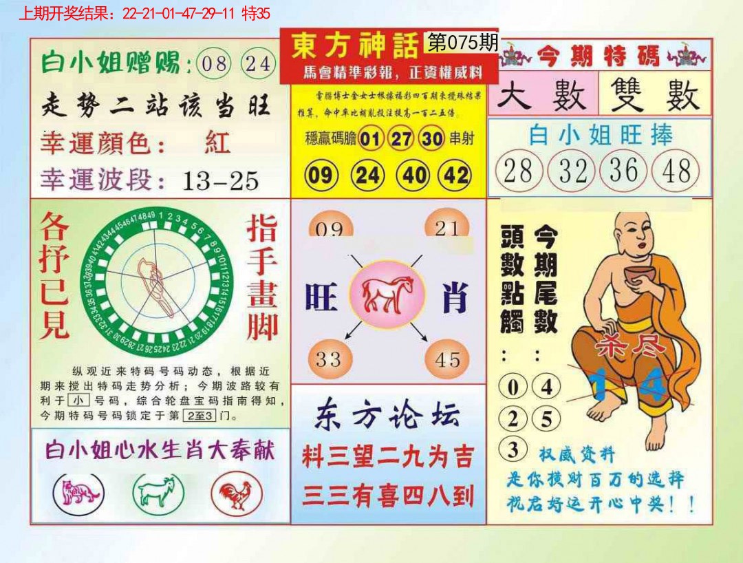 2025075期东方神话