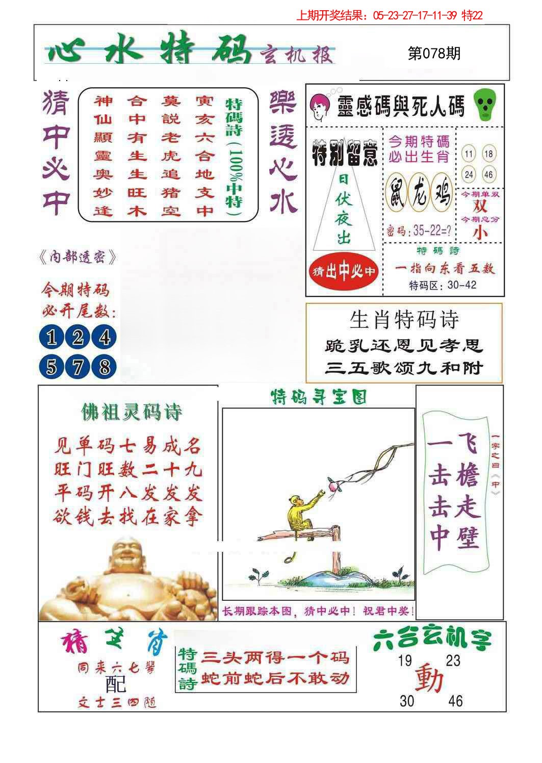 2025078期心水特码