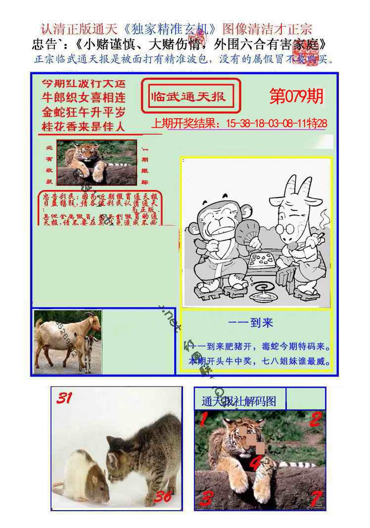 2025079期临武通天报