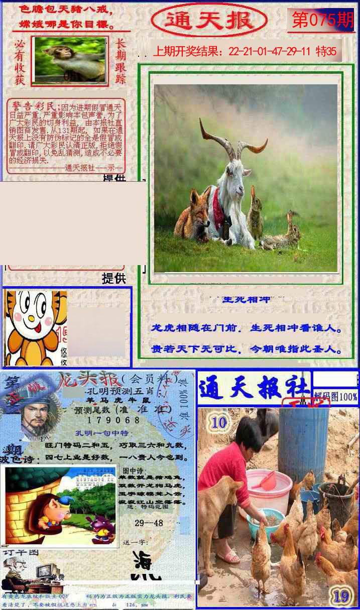 2025075期实力通天报