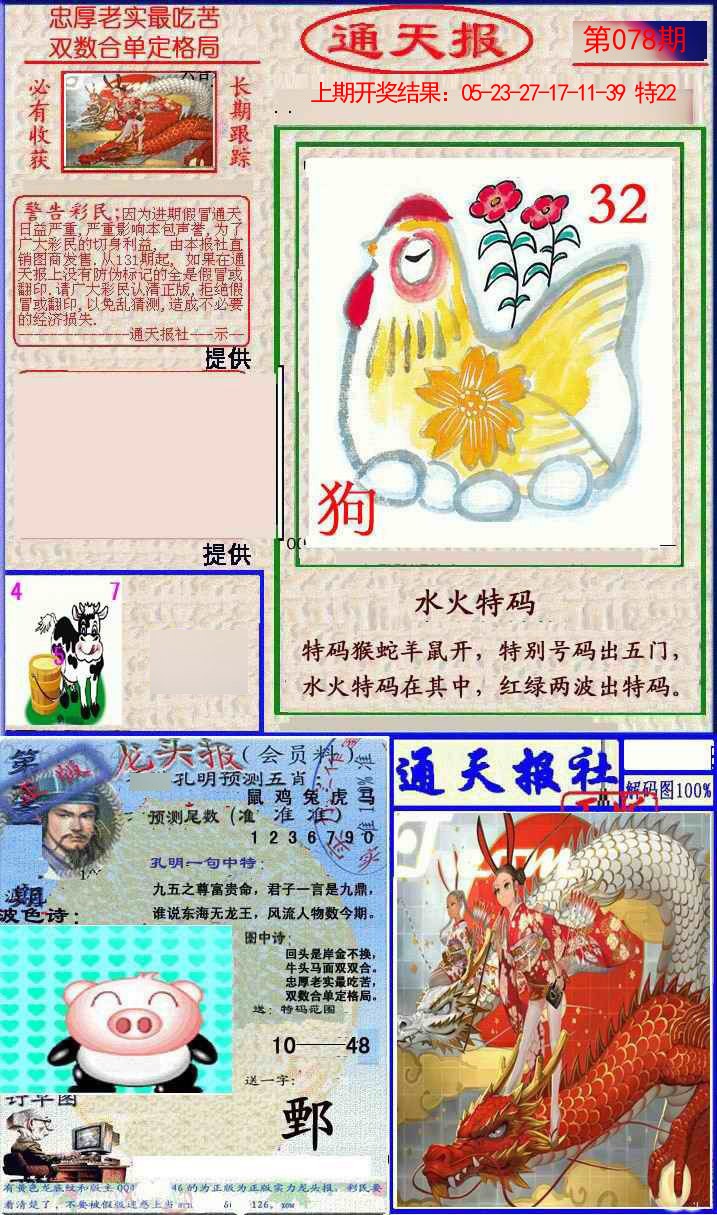 2025078期实力通天报
