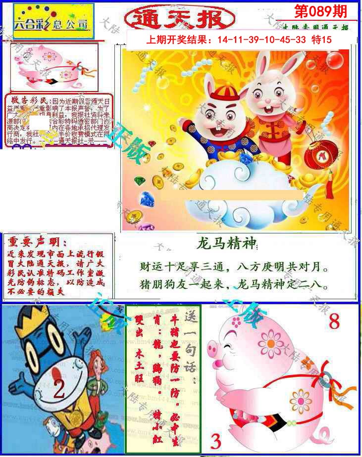 2025089期大陆通天报