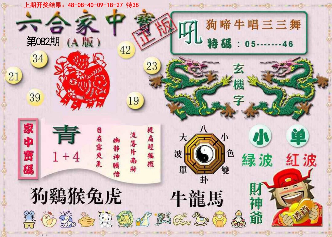 2025082期六合家中宝A