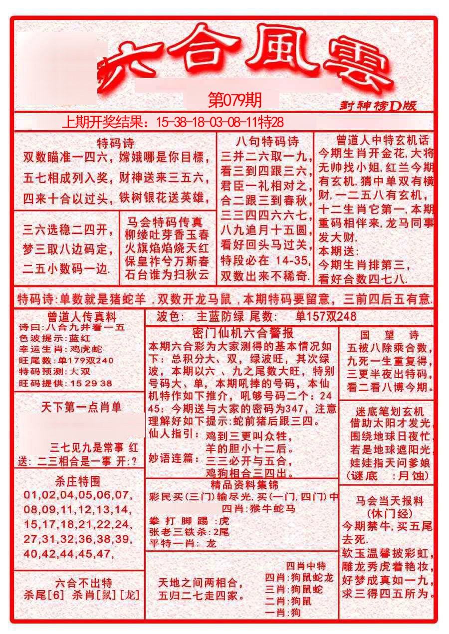 2025079期六合风云A