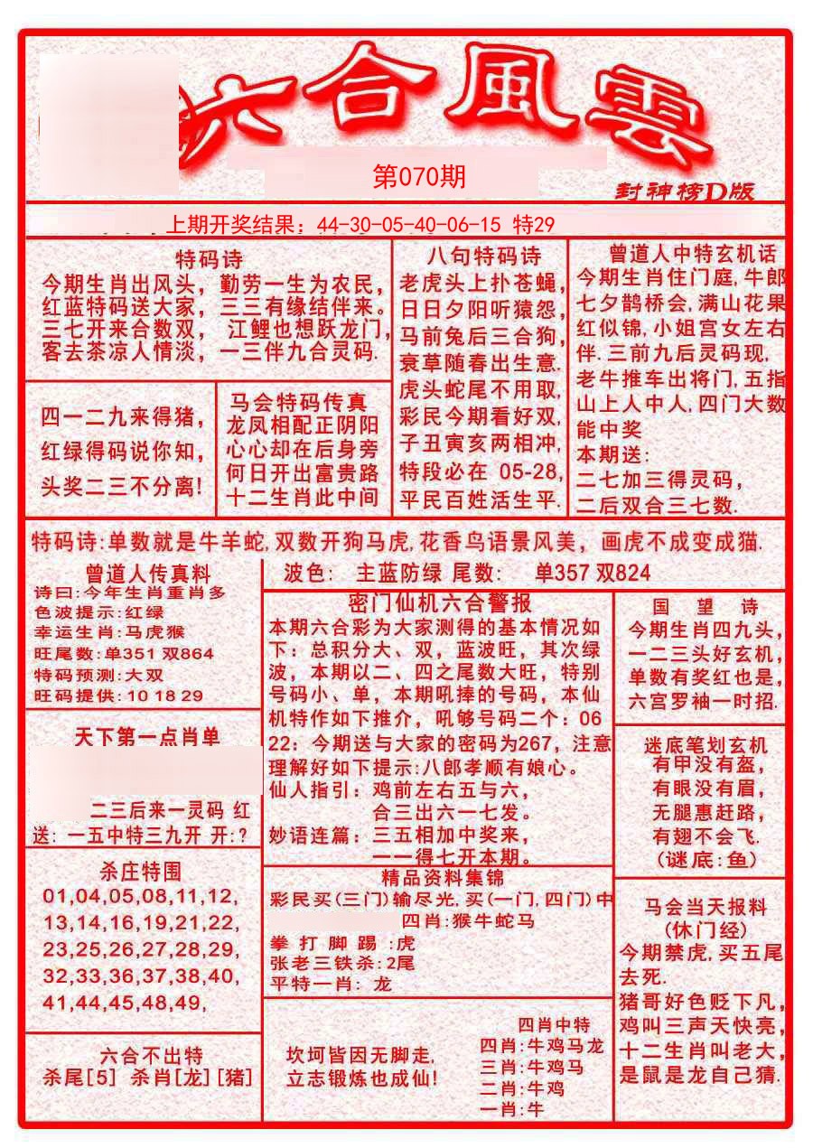 2025070期六合风云A