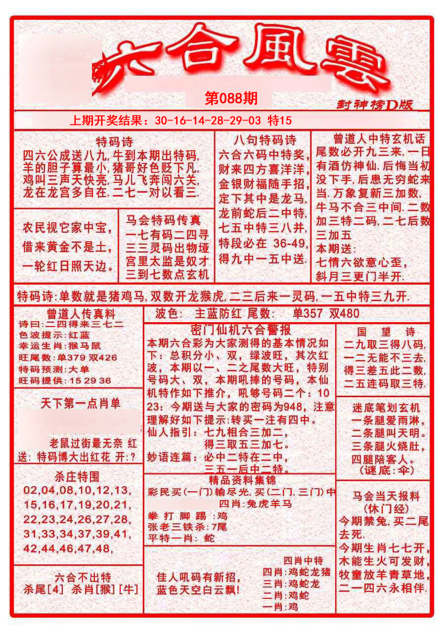 2025088期六合风云A