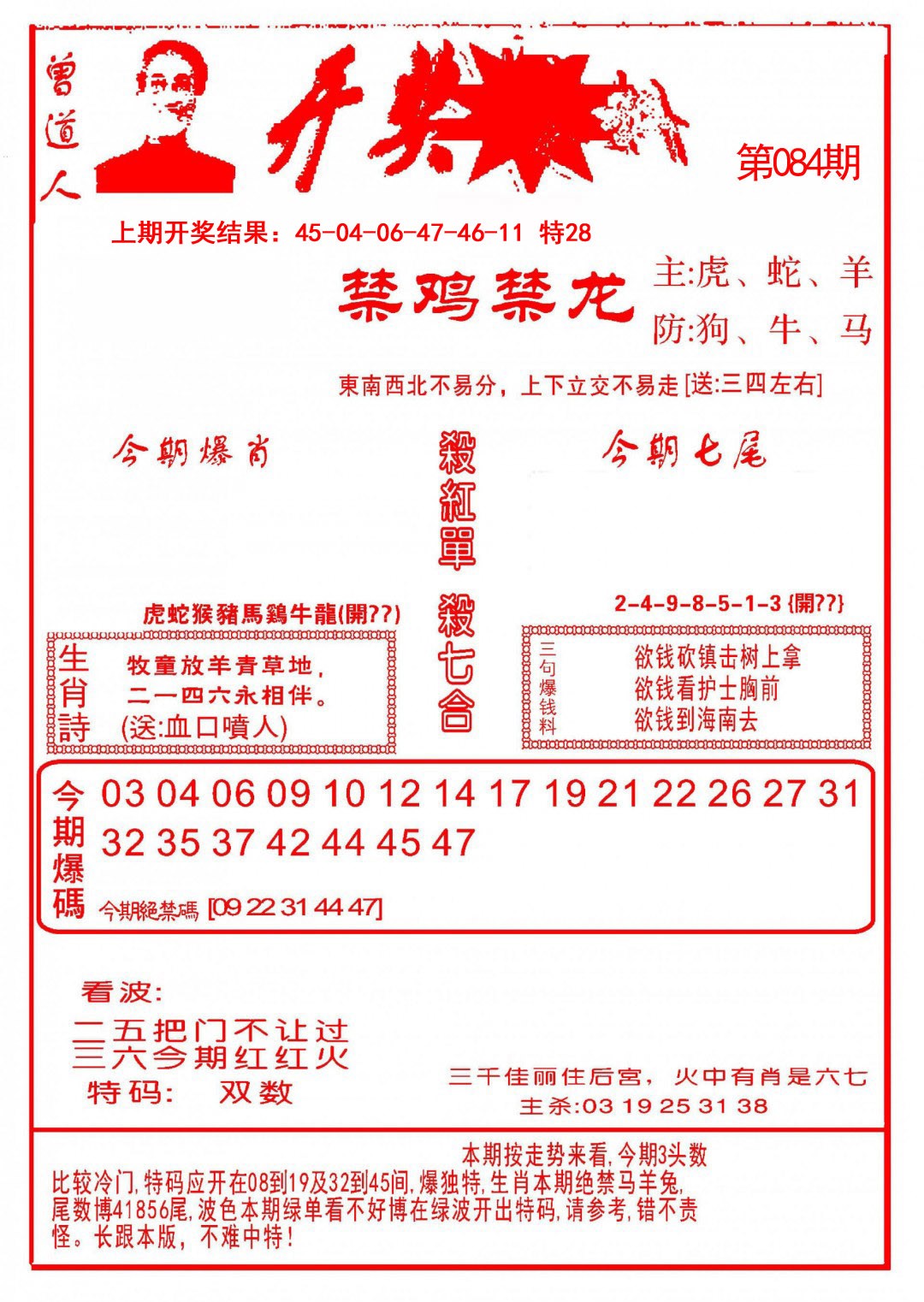 2025084期开奖爆料(新图推荐)